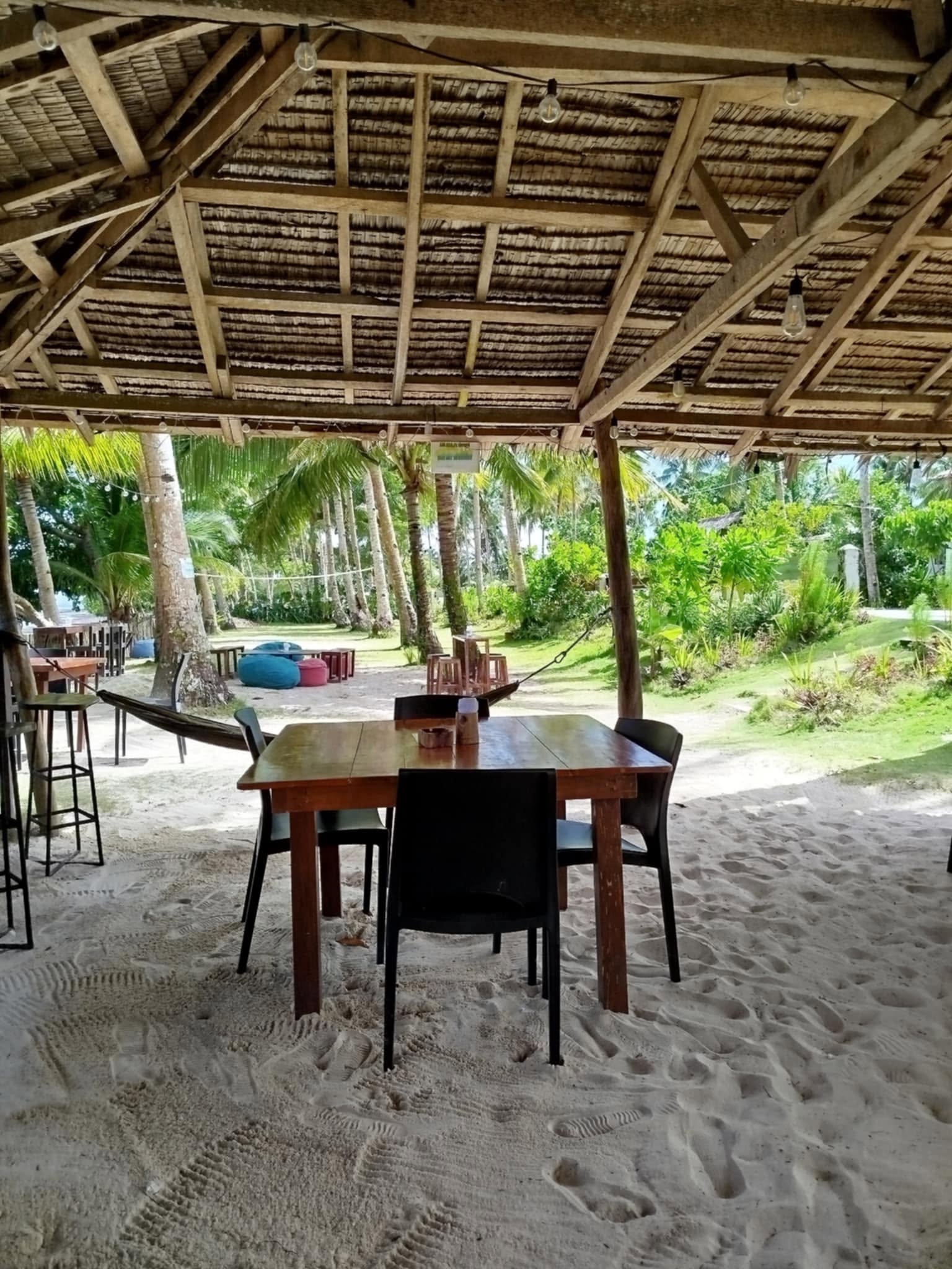 Warm open-air dining experience